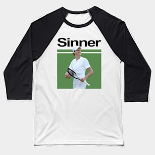 Tennis Of Man Baseball T-Shirt